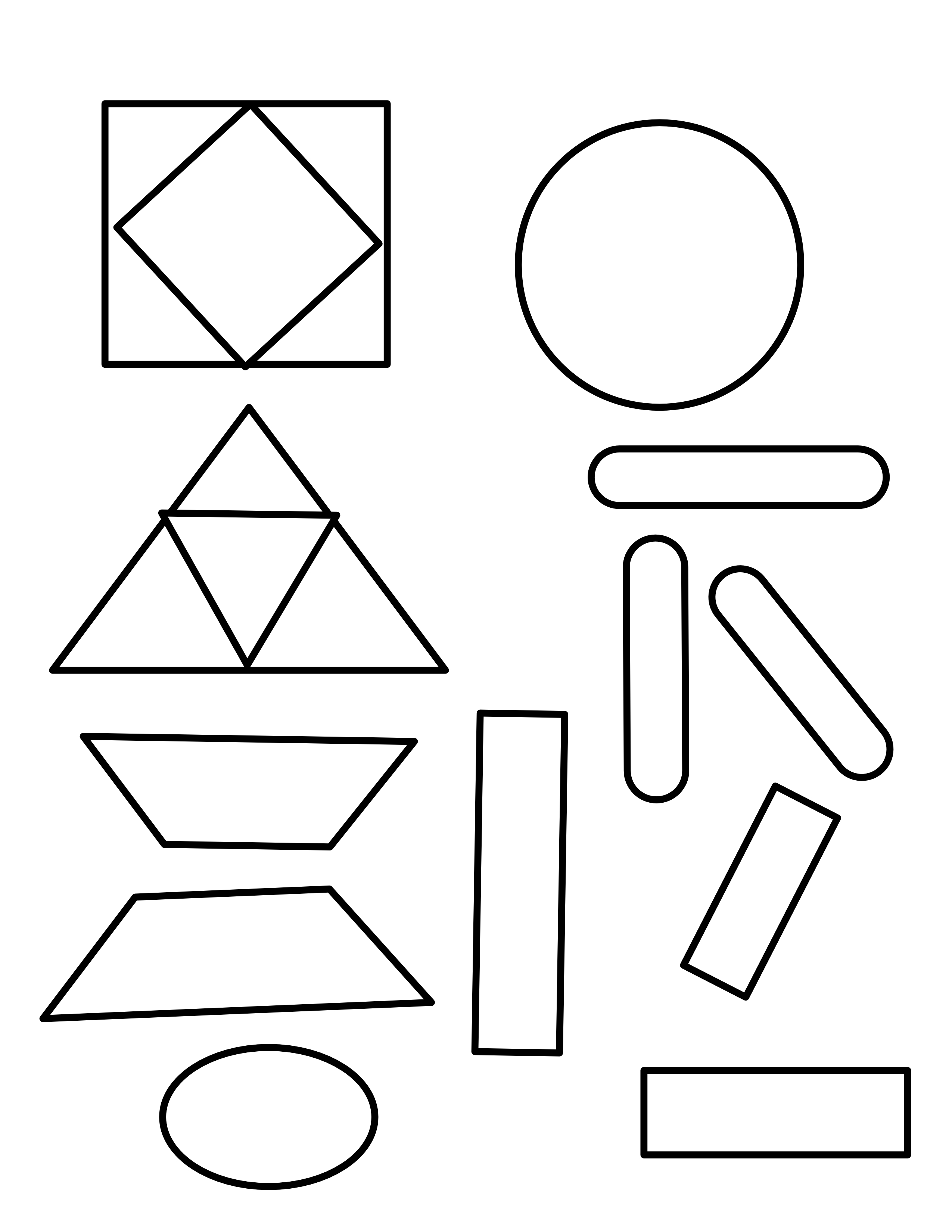 simple shapes